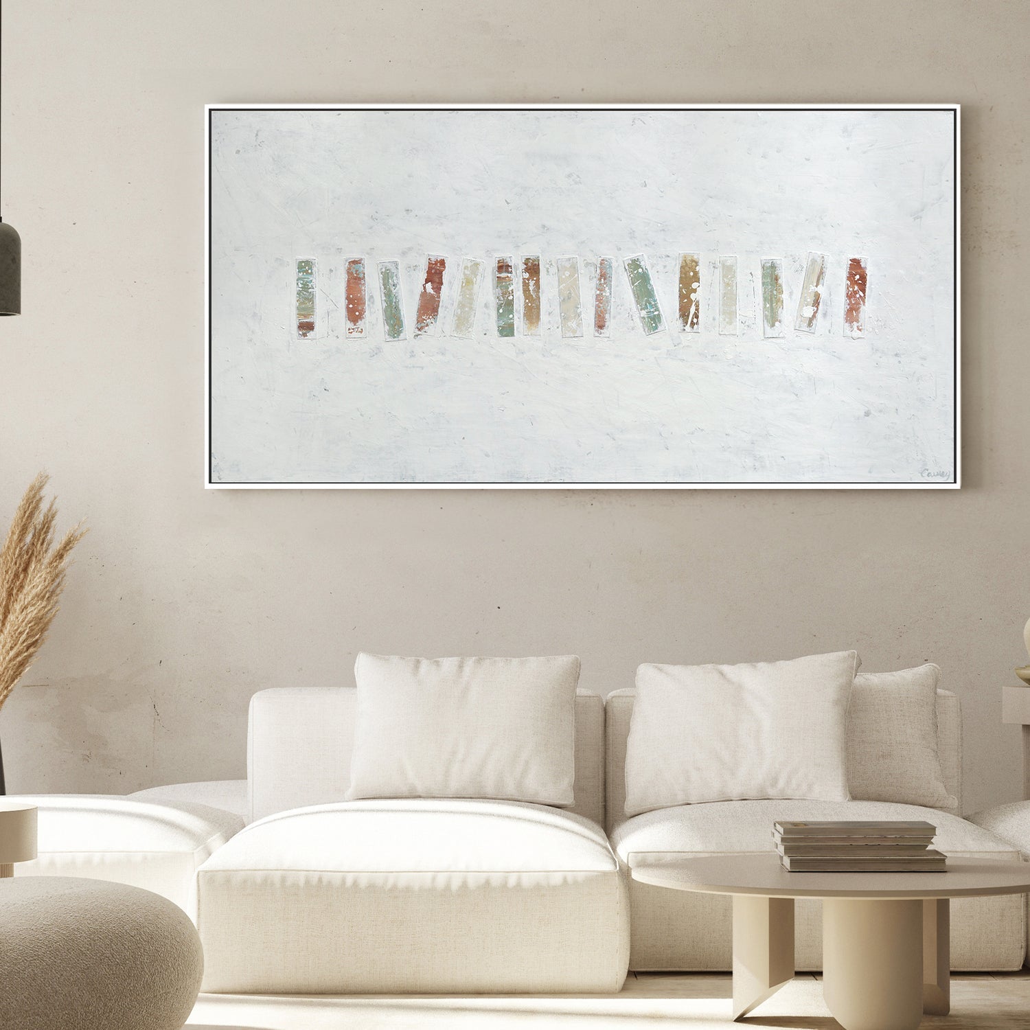wall-art-print-canvas-poster-framed-Pale Spectrum , By Lisa Carney-2
