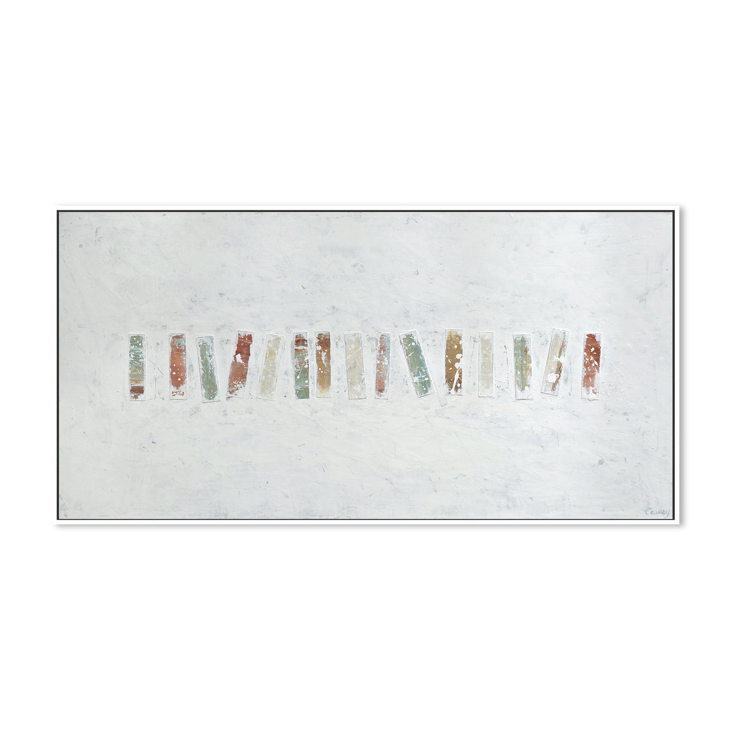 wall-art-print-canvas-poster-framed-Pale Spectrum , By Lisa Carney-5