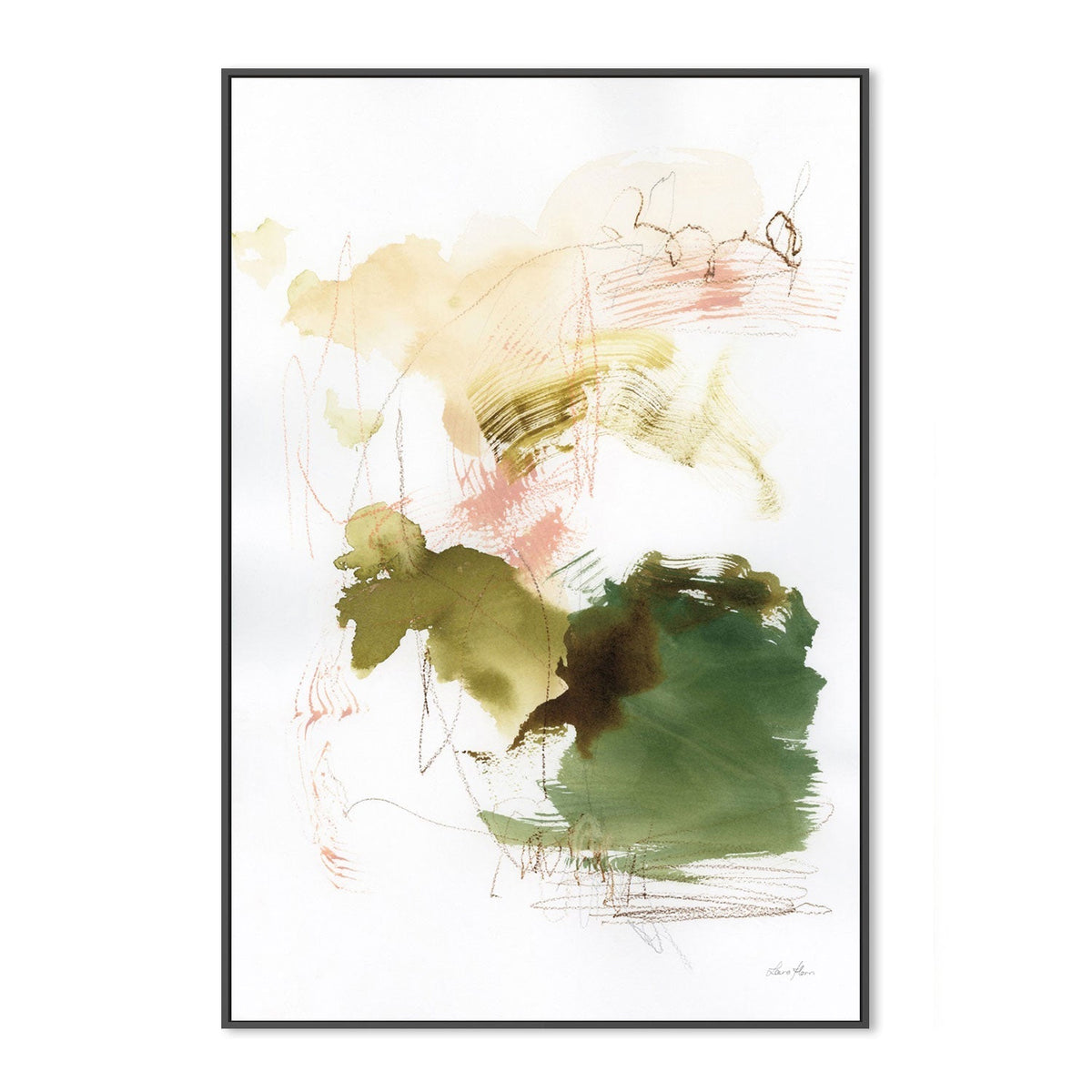 wall-art-print-canvas-poster-framed-Palette of Spring, Style B-by-Laura Horn-Gioia Wall Art
