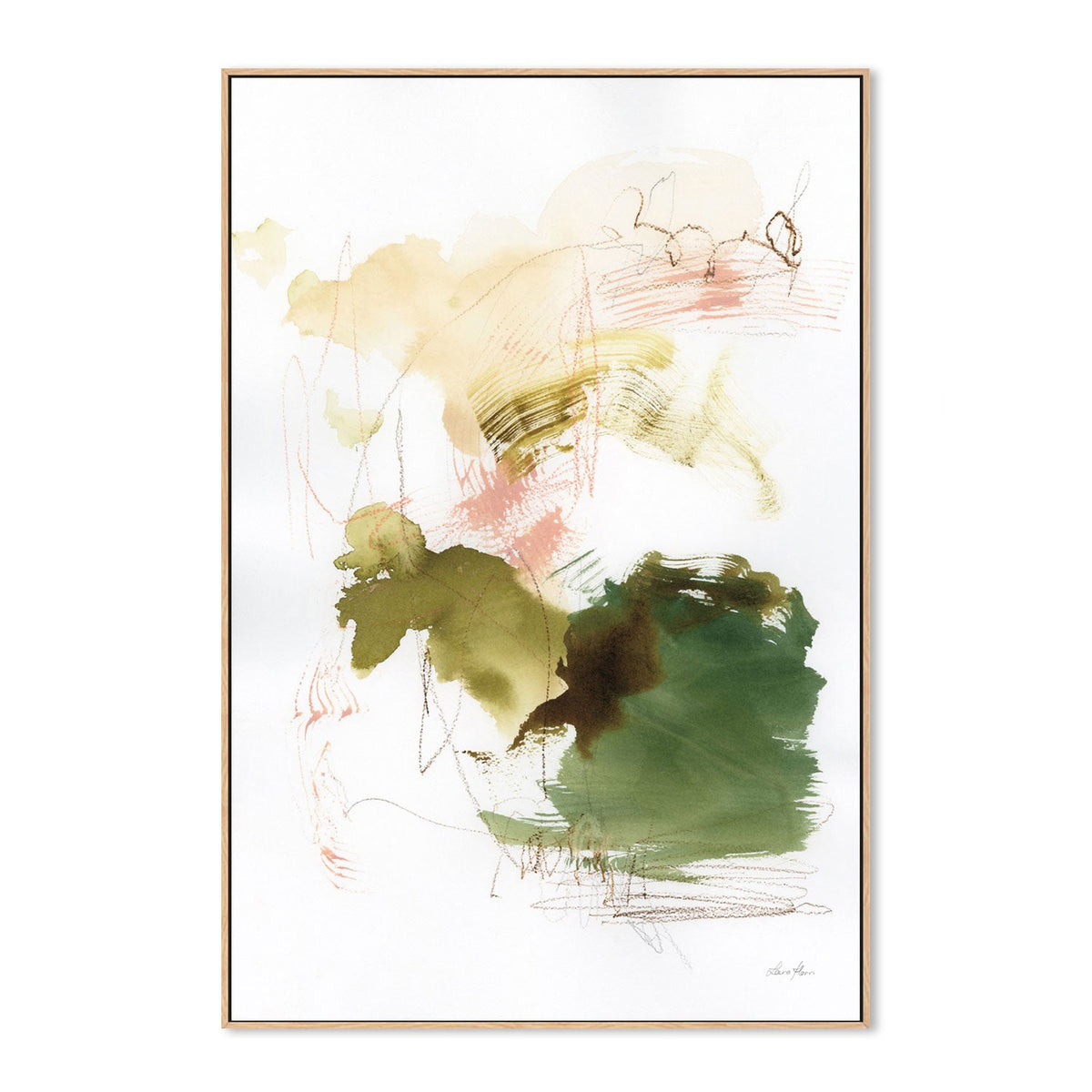 wall-art-print-canvas-poster-framed-Palette of Spring, Style B-by-Laura Horn-Gioia Wall Art