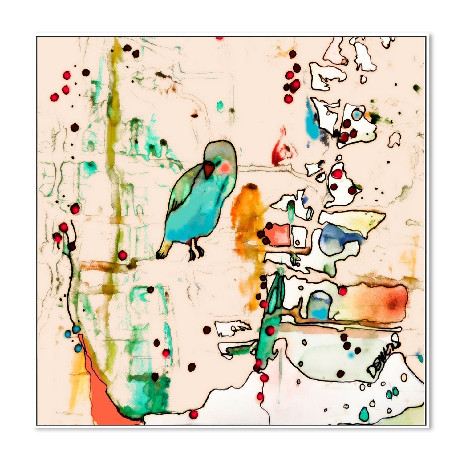 wall-art-print-canvas-poster-framed-Palm Spring-by-Sylvie Demers-Gioia Wall Art