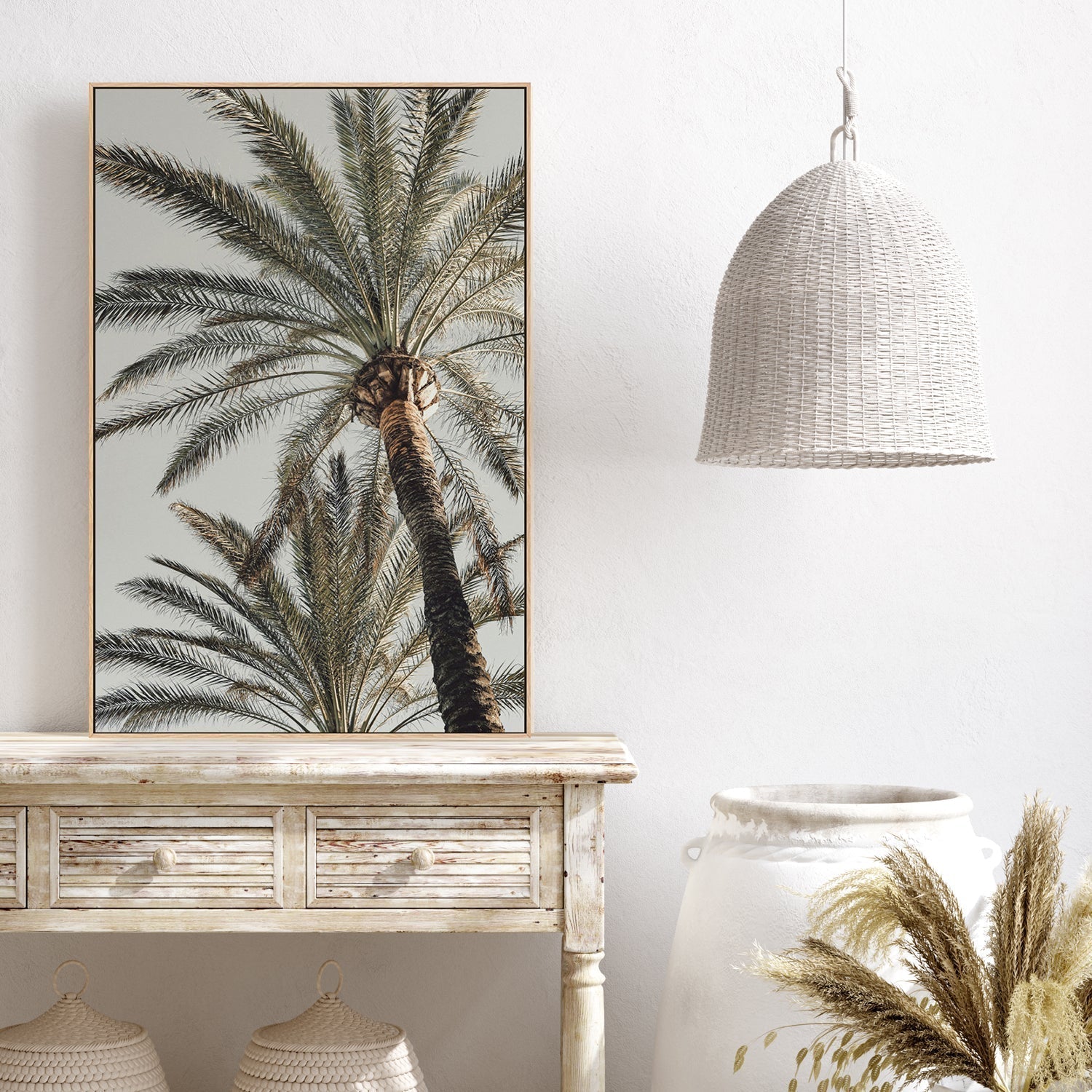 Palm, Style B-Gioia-Prints-Framed-Canvas-Poster-GIOIA-WALL-ART