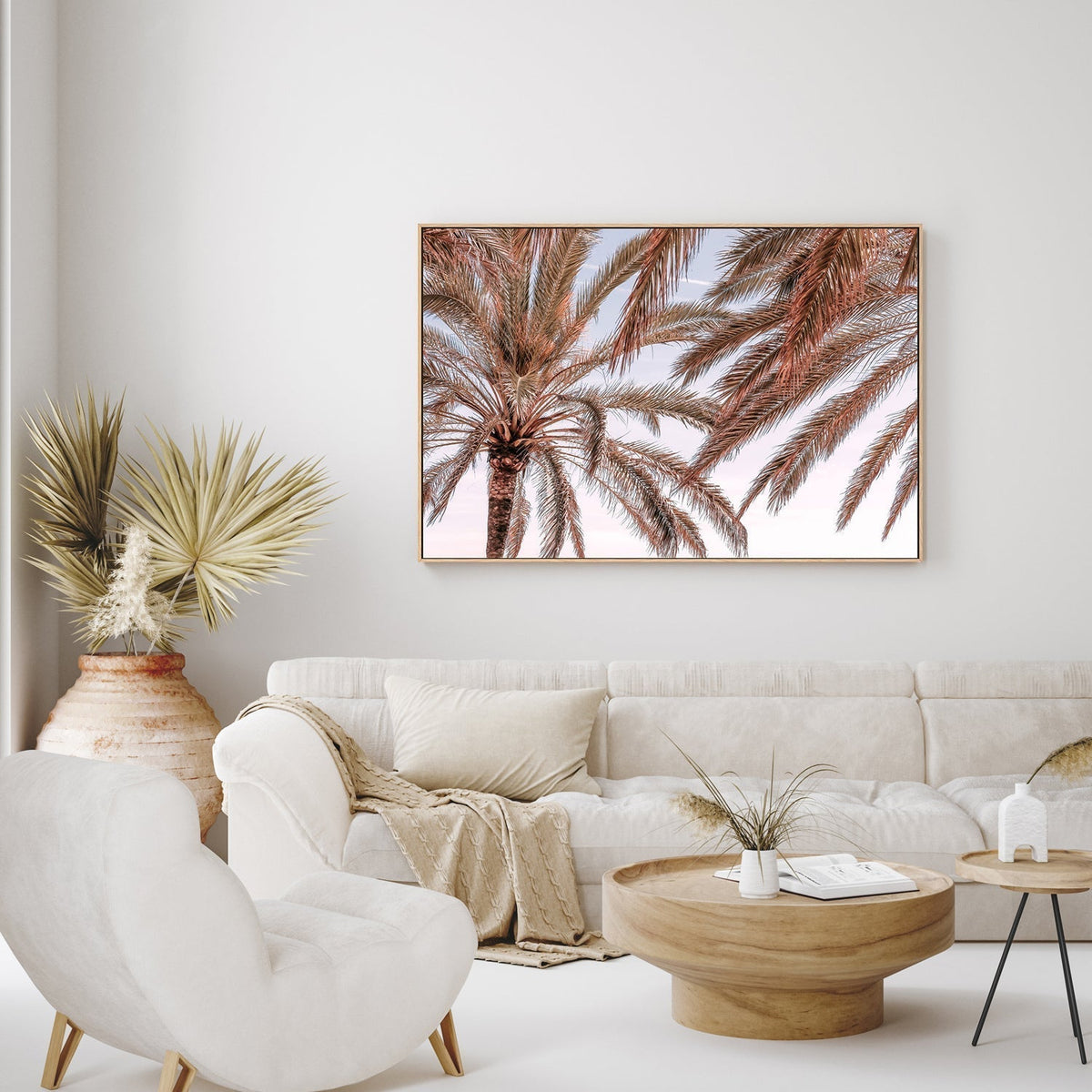 wall-art-print-canvas-poster-framed-Palm, Style C-by-Plus X Studio-Gioia Wall Art