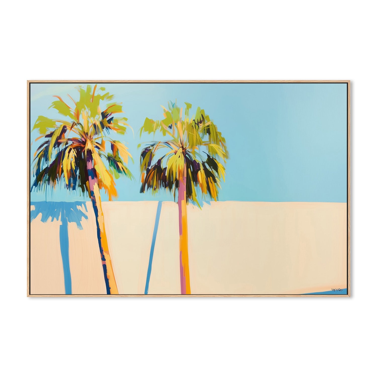 wall-art-print-canvas-poster-framed-Palm Trees-4