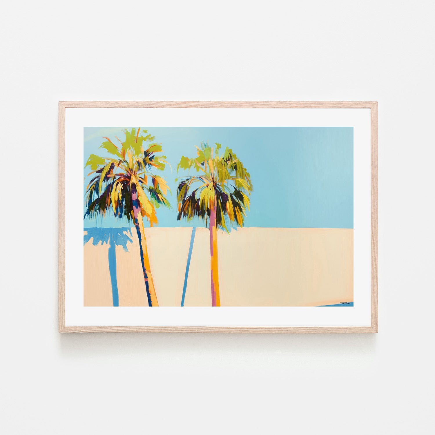 wall-art-print-canvas-poster-framed-Palm Trees-6