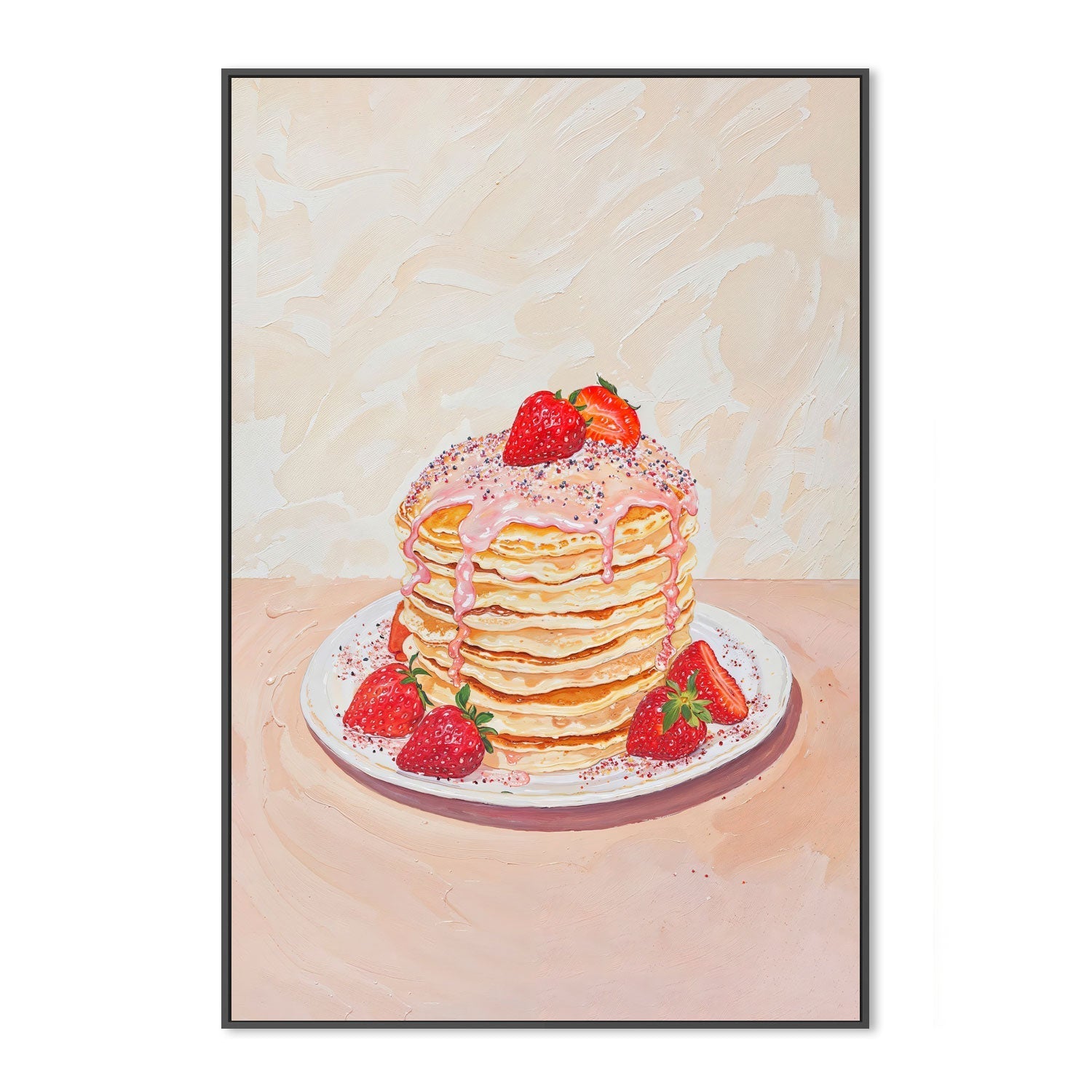wall-art-print-canvas-poster-framed-Pancakes , By Lady Hana-3