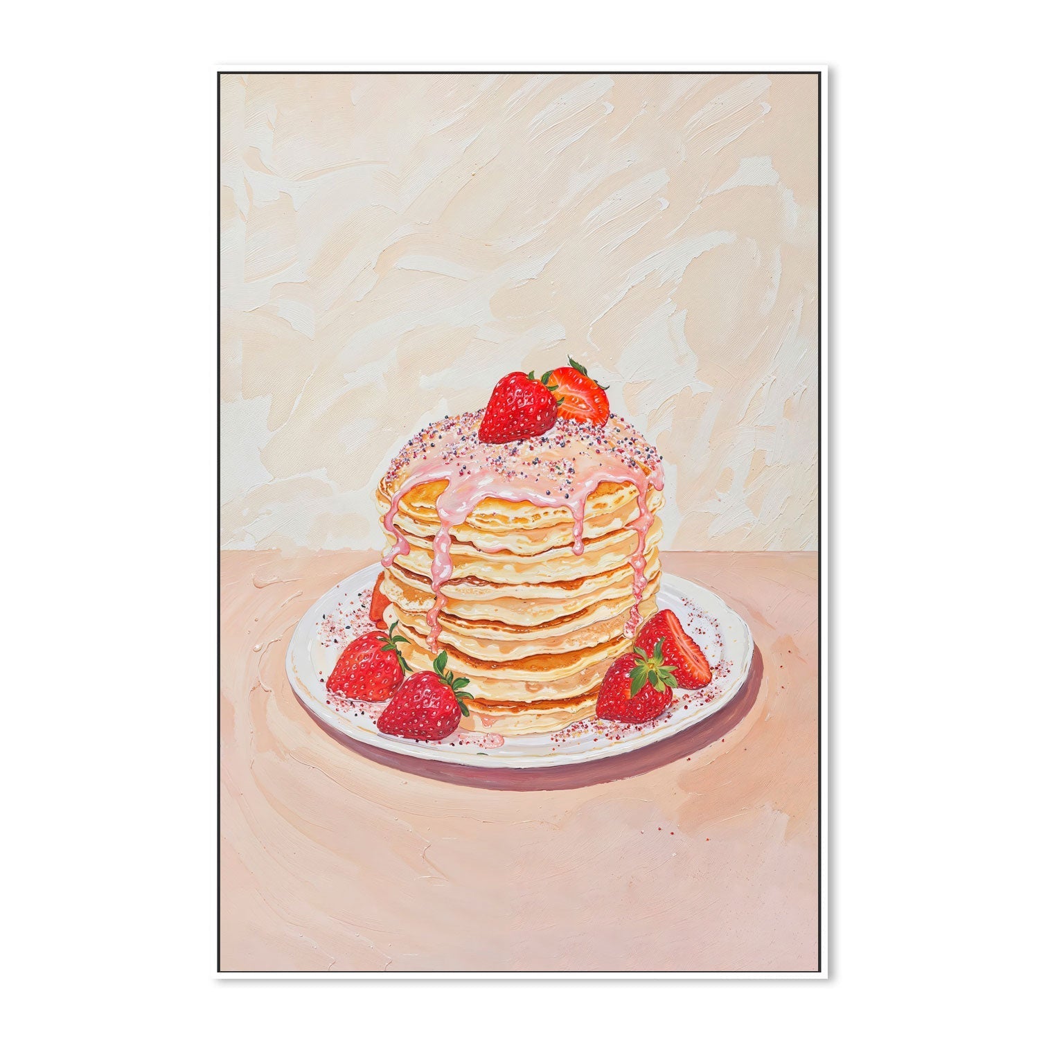 wall-art-print-canvas-poster-framed-Pancakes , By Lady Hana-5