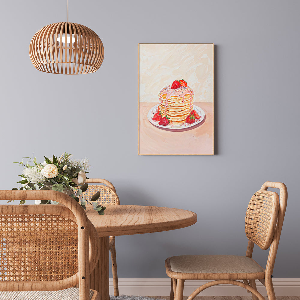 wall-art-print-canvas-poster-framed-Pancakes , By Lady Hana-7