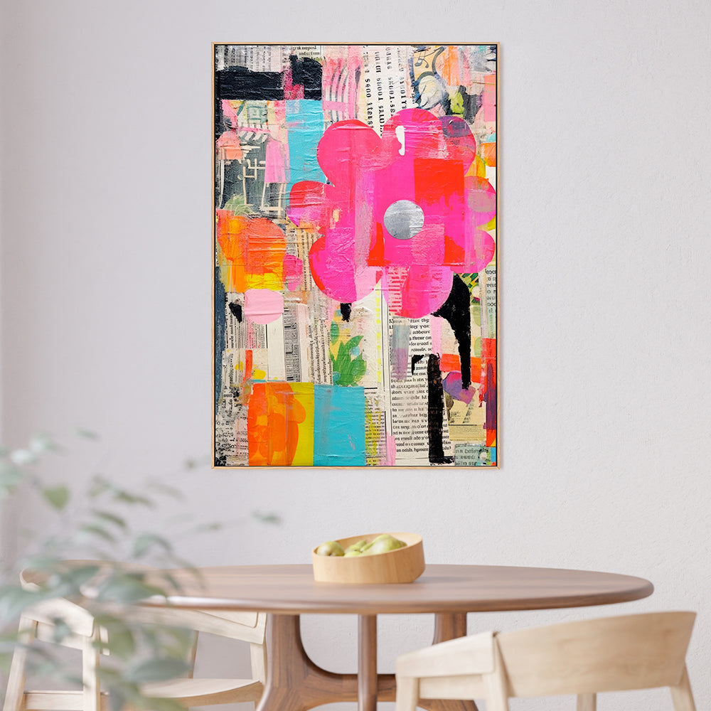 wall-art-print-canvas-poster-framed-Paper Snippets, Style C , By Treechild-GIOIA-WALL-ART