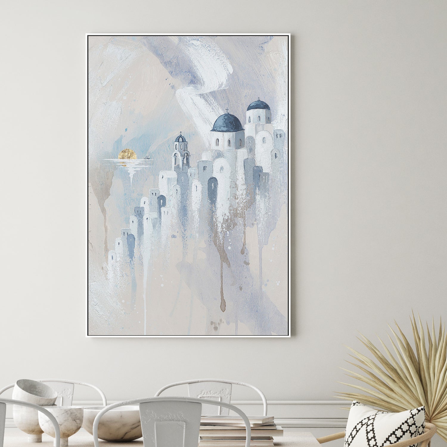 wall-art-print-canvas-poster-framed-Paradise, Santorini , By Isabella Karolewicz-2