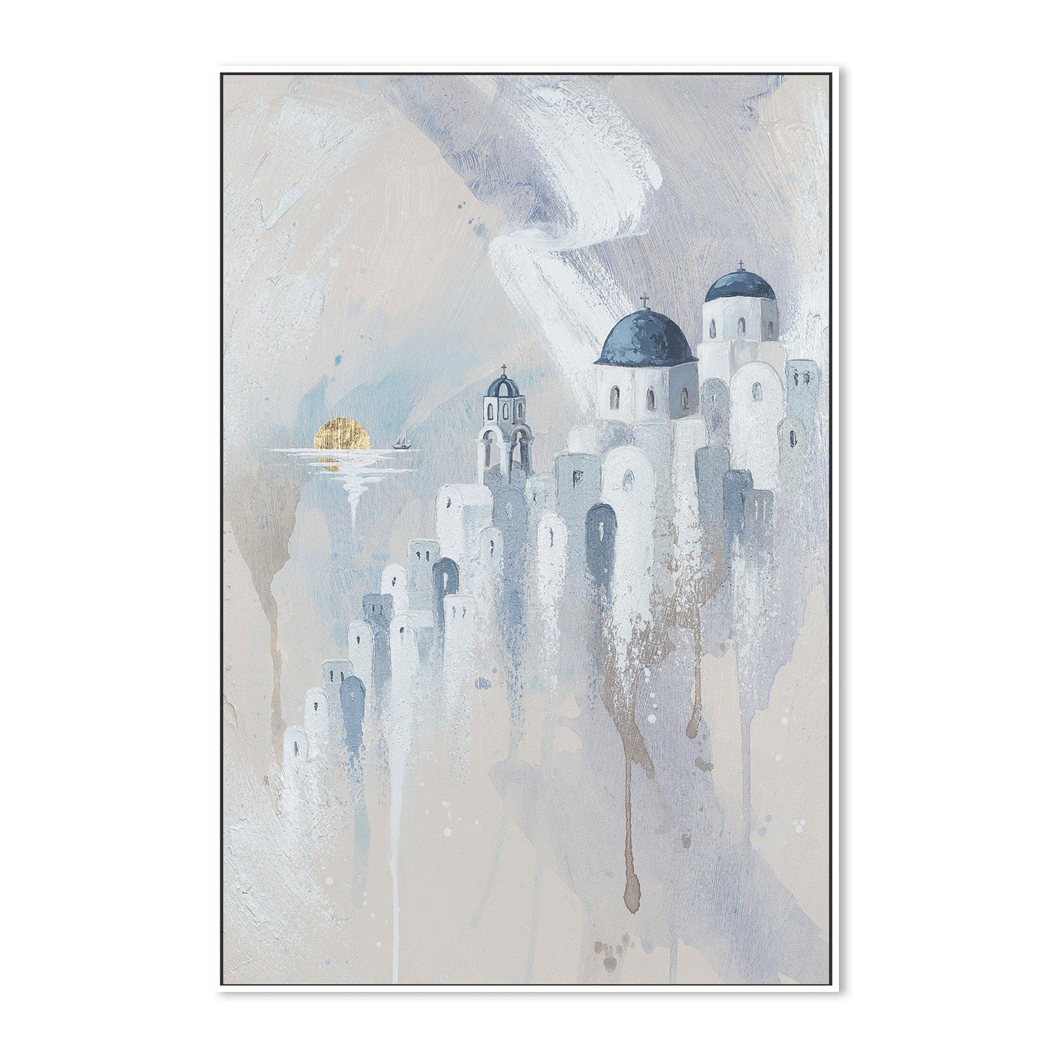 wall-art-print-canvas-poster-framed-Paradise, Santorini , By Isabella Karolewicz-5