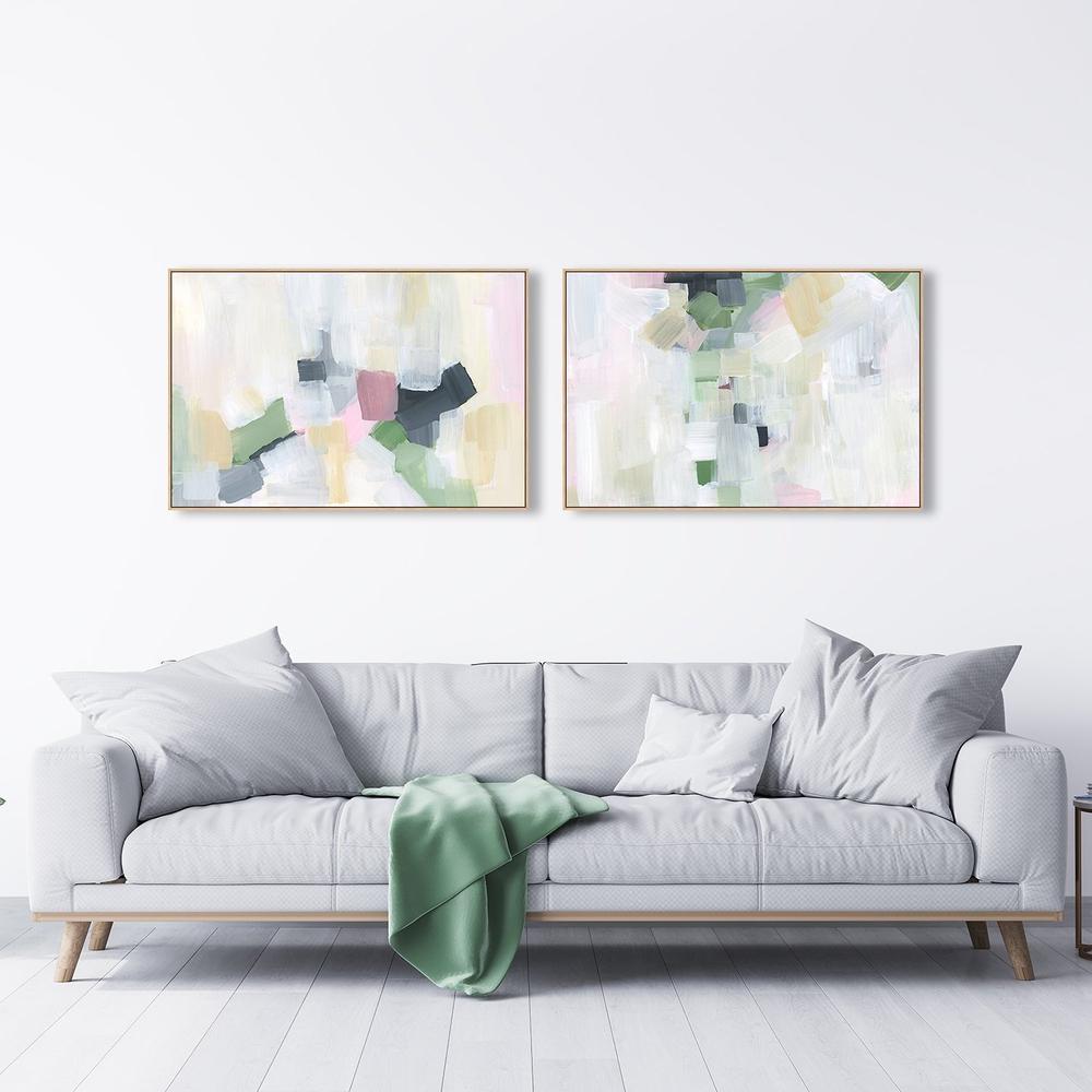 wall-art-print-canvas-poster-framed-Paris Abstract, Set Of 2, Style B-by-Emily Wood-Gioia Wall Art