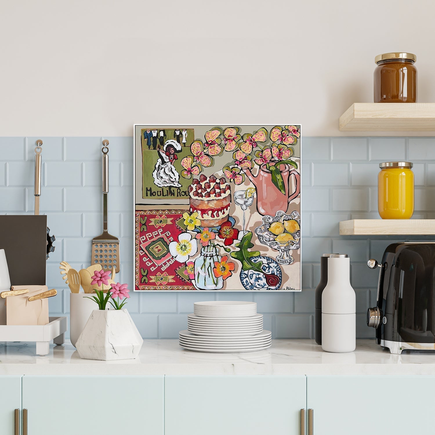 wall-art-print-canvas-poster-framed-Paris , By Julia Abbey-7