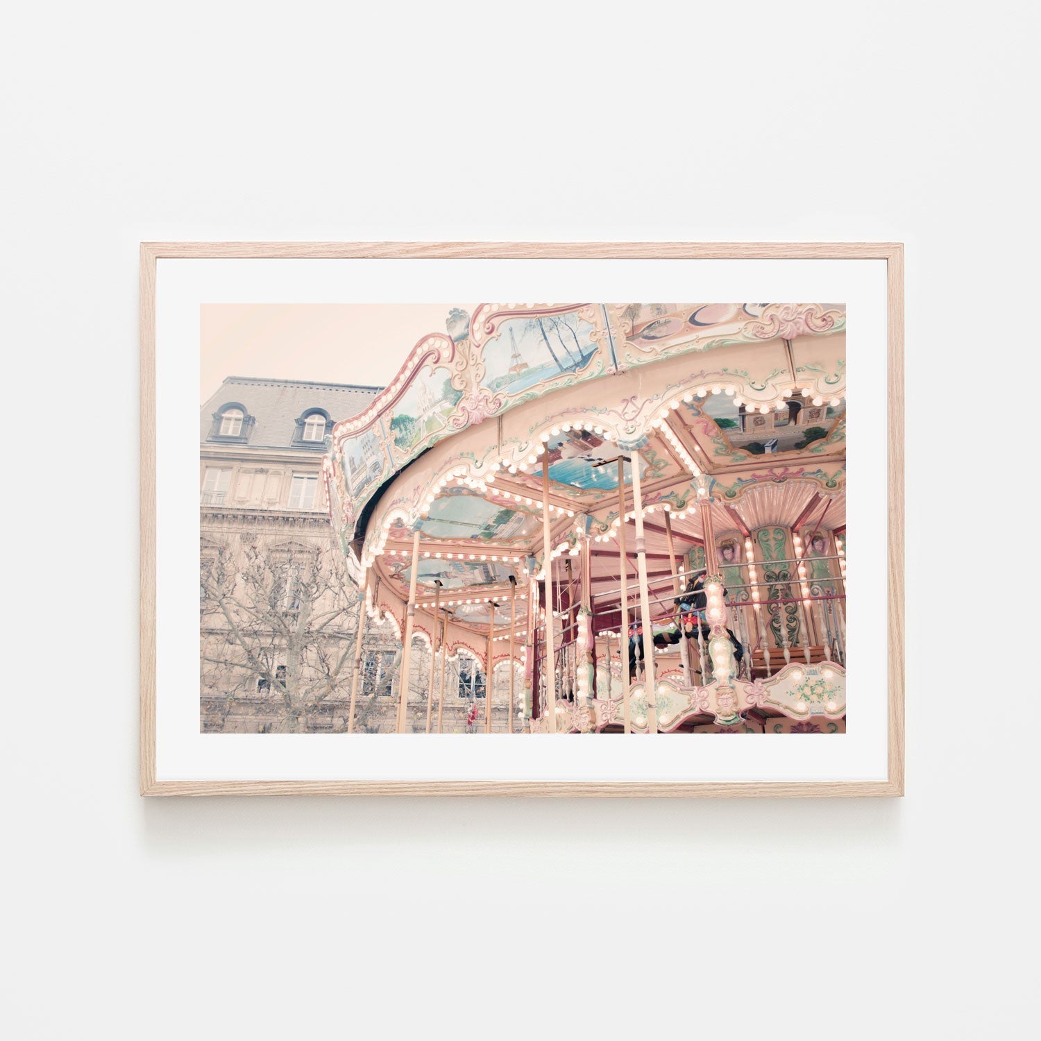 wall-art-print-canvas-poster-framed-Paris Carousel , By Pictufy-6