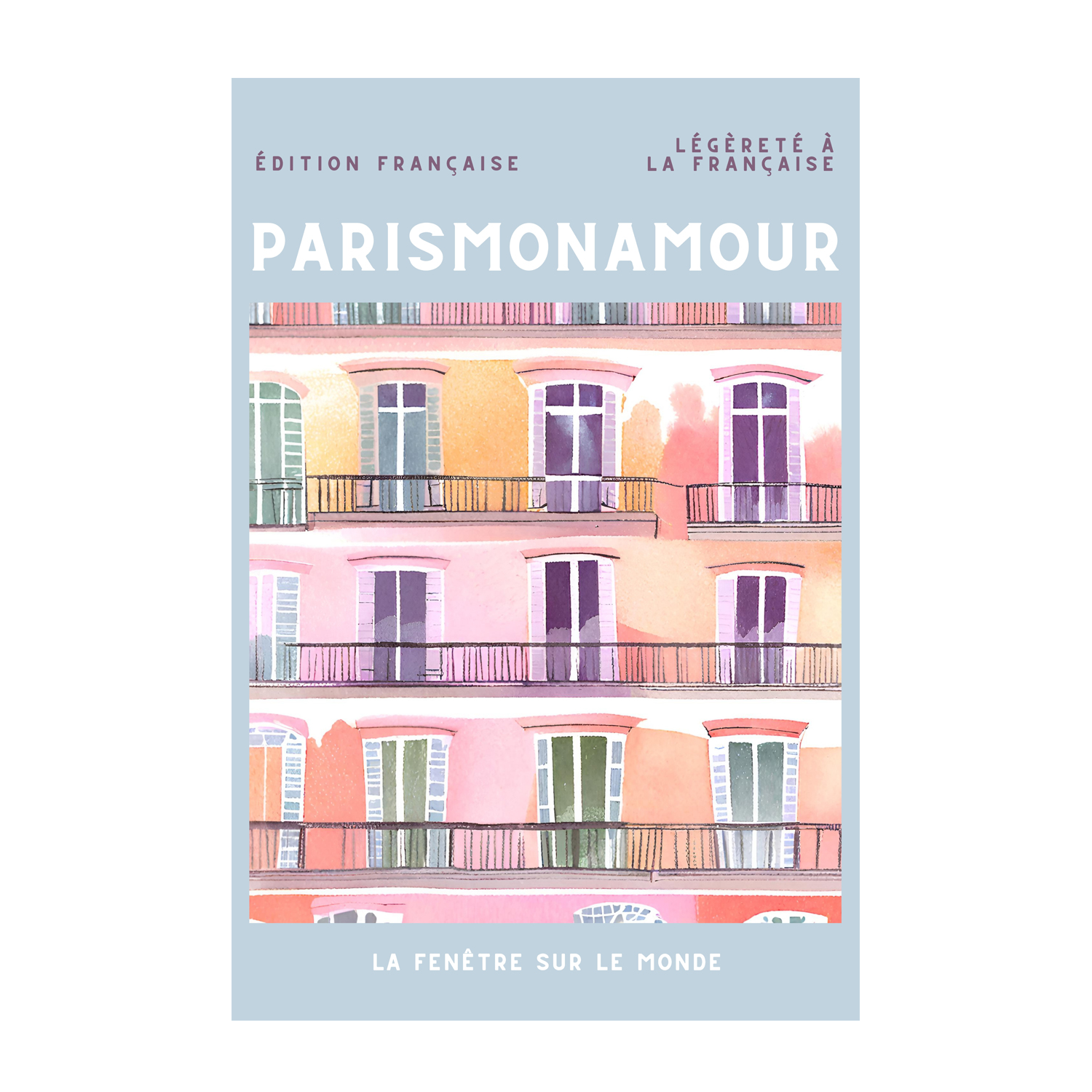 wall-art-print-canvas-poster-framed-Paris mon Amour-1