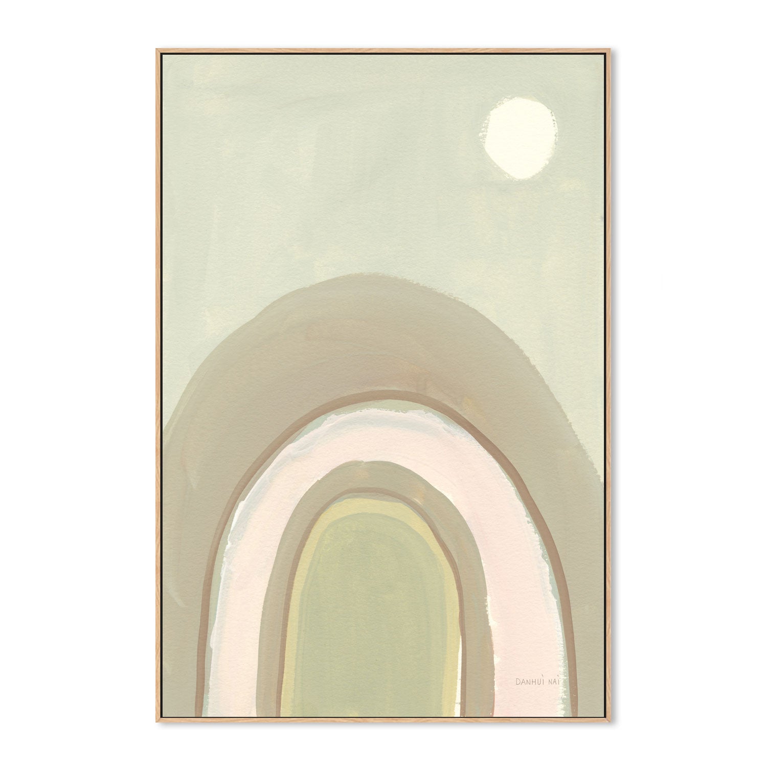 wall-art-print-canvas-poster-framed-Pastel Arch, Style B , By Danhui Nai-4