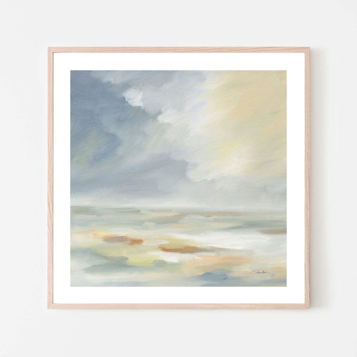 wall-art-print-canvas-poster-framed-Pastel Clouds-by-Silvia Vassileva-Gioia Wall Art
