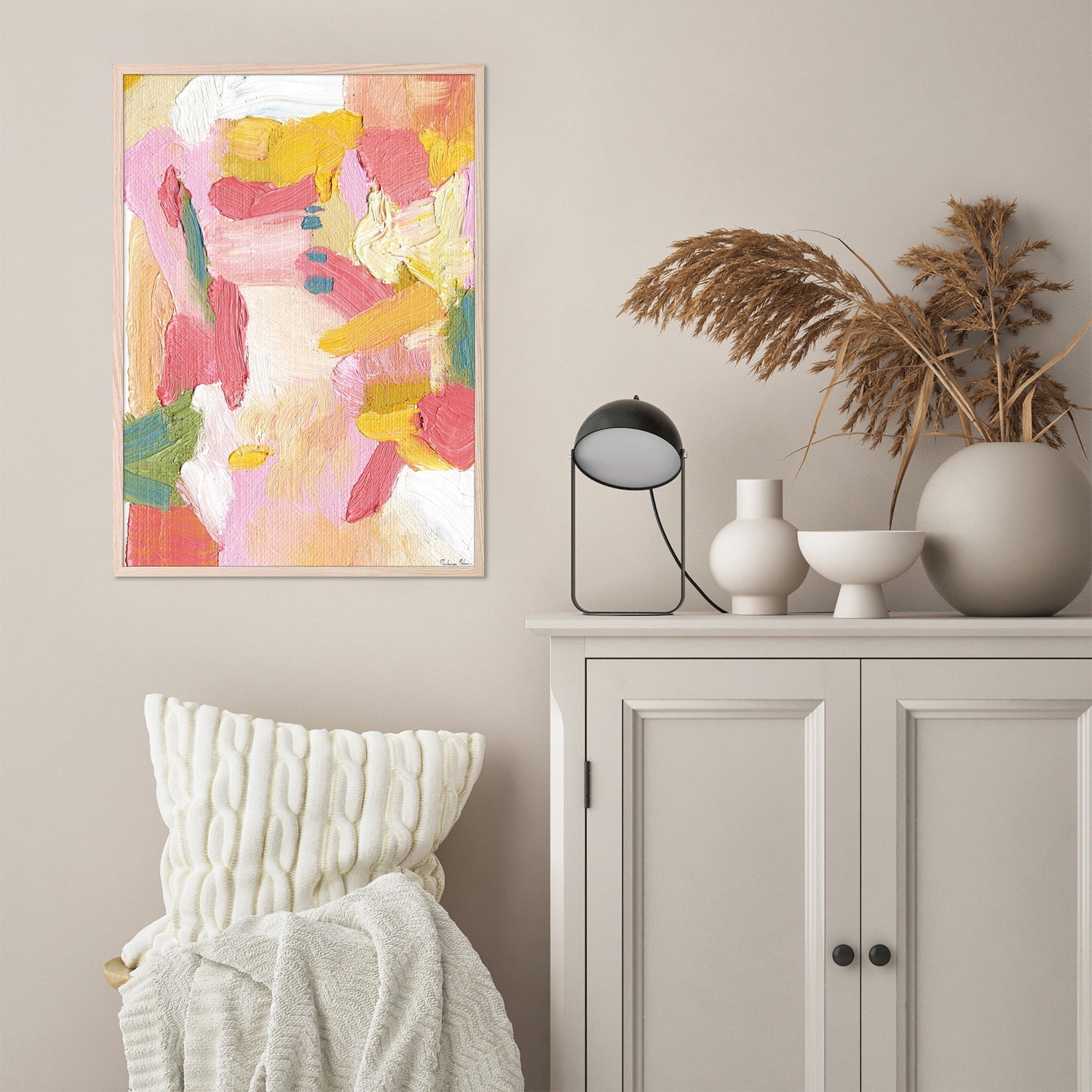 wall-art-print-canvas-poster-framed-Pastel Drift, Style B-8