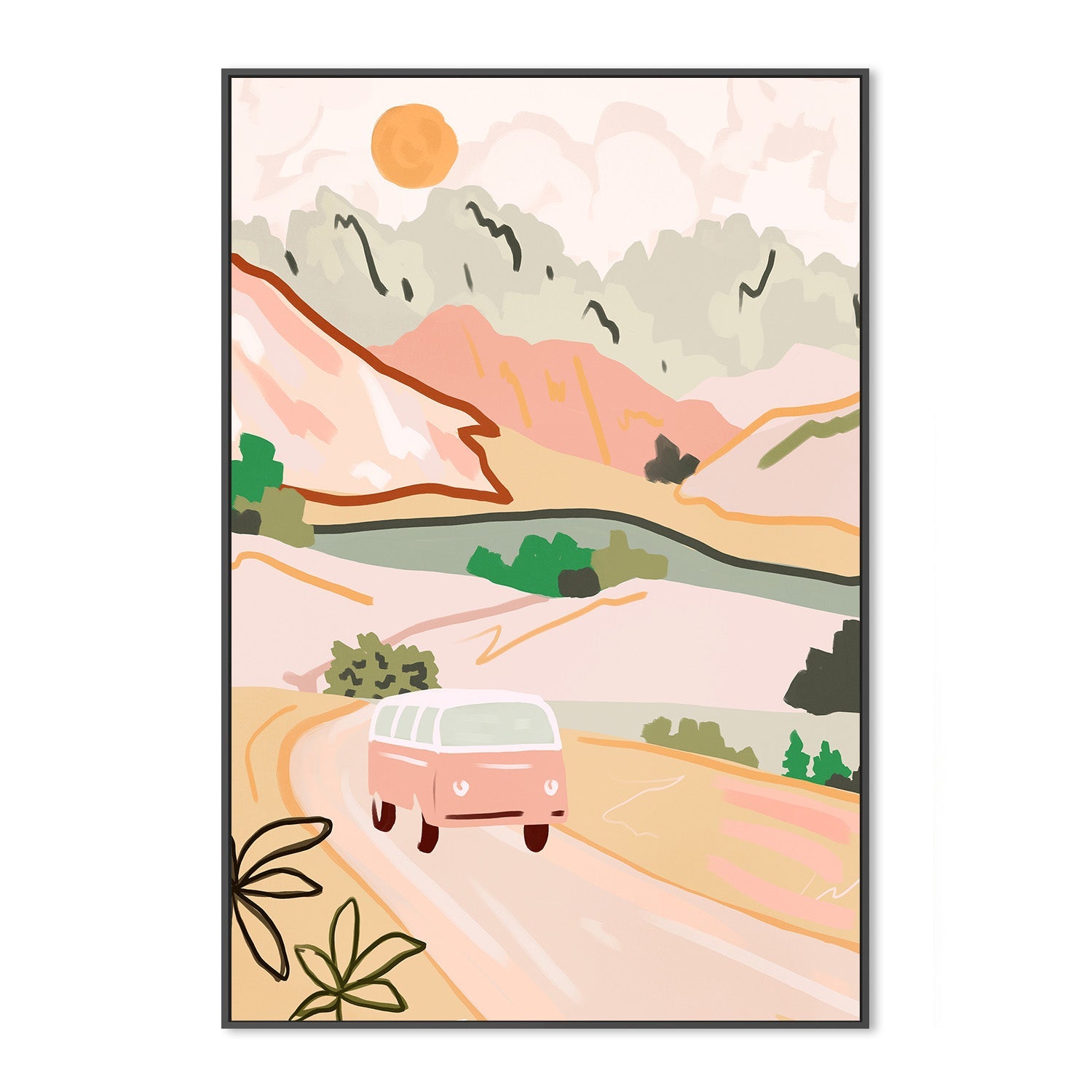 wall-art-print-canvas-poster-framed-Pastel Journey-3