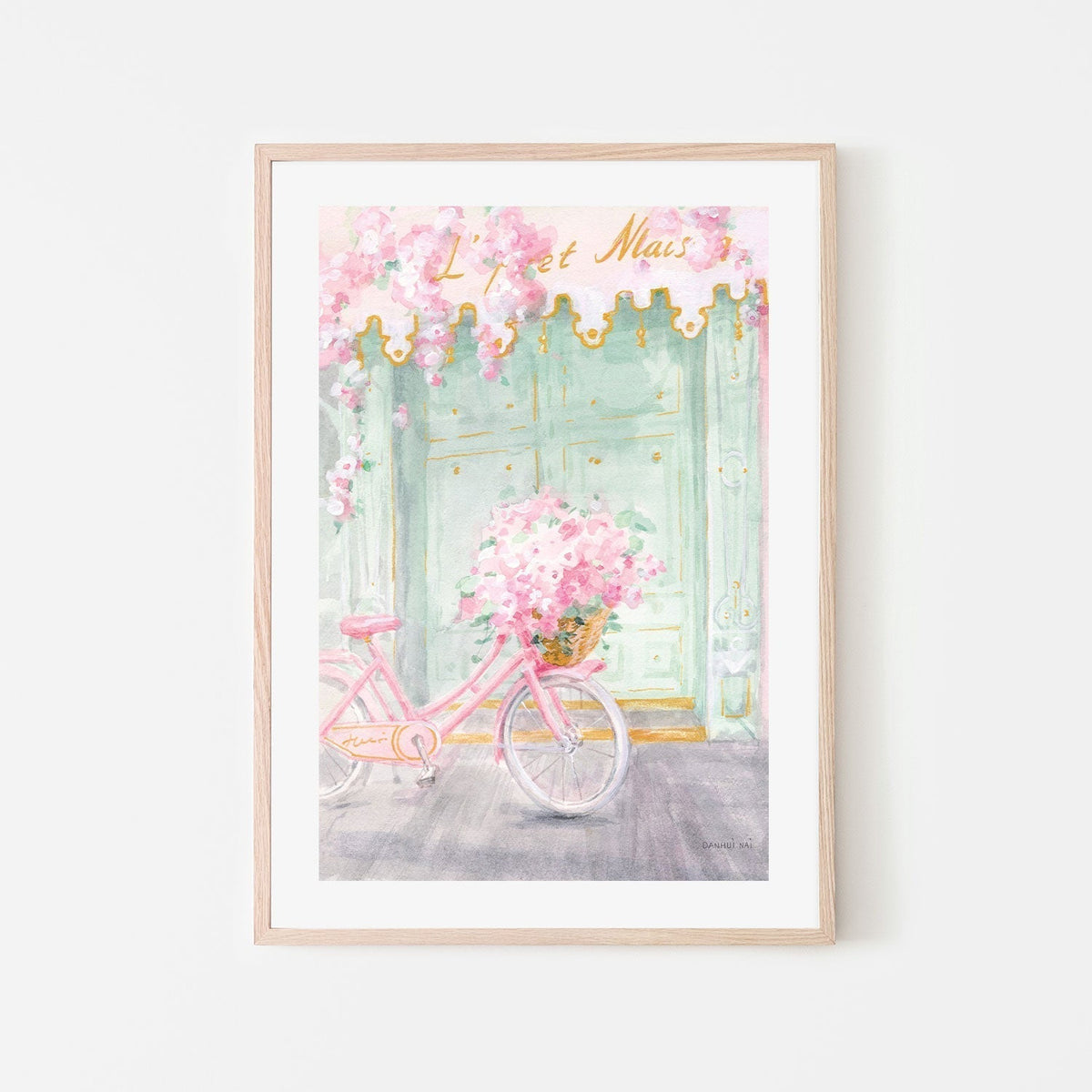 wall-art-print-canvas-poster-framed-Pastel Paris, Style F-by-Danhui Nai-Gioia Wall Art
