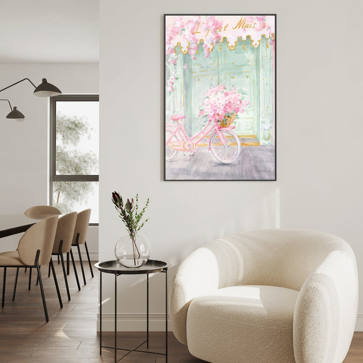 wall-art-print-canvas-poster-framed-Pastel Paris, Style F-by-Danhui Nai-Gioia Wall Art