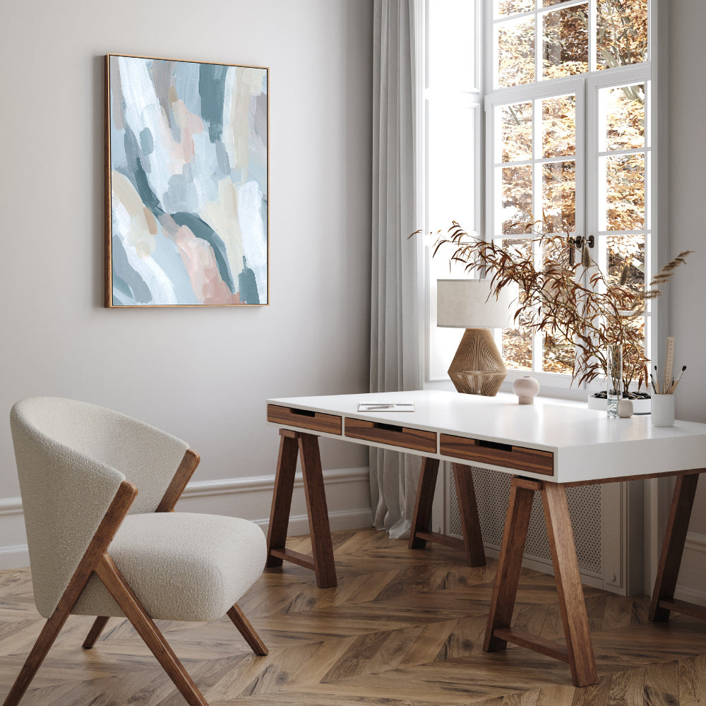 wall-art-print-canvas-poster-framed-Pastel Serenity, Style A , By Emily Wood-7