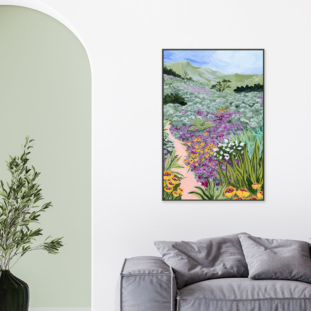 wall-art-print-canvas-poster-framed-Path to the Pacific, Style A-2