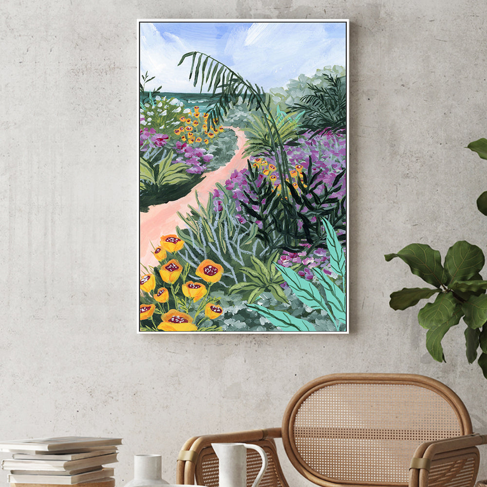 wall-art-print-canvas-poster-framed-Path to the Pacific, Style B-2