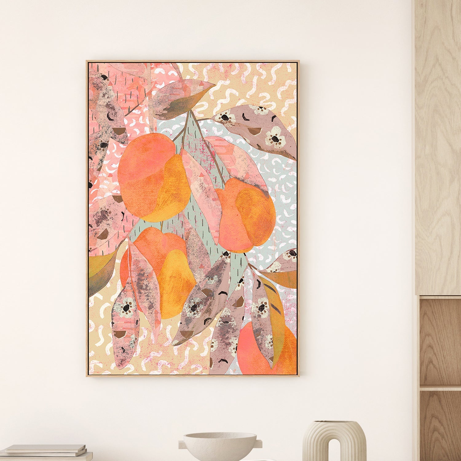 wall-art-print-canvas-poster-framed-Pattern Play, Style M-2