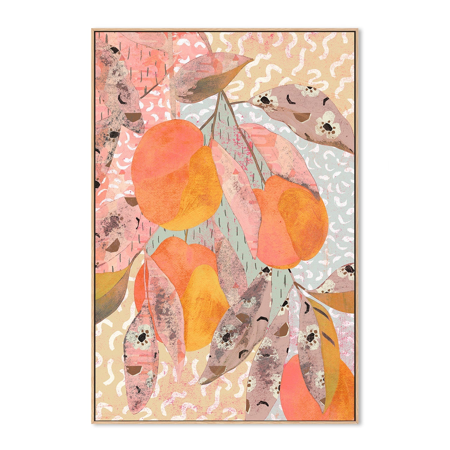 wall-art-print-canvas-poster-framed-Pattern Play, Style M-4