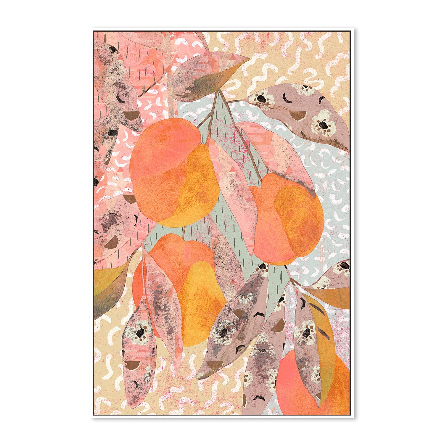 wall-art-print-canvas-poster-framed-Pattern Play, Style M-5