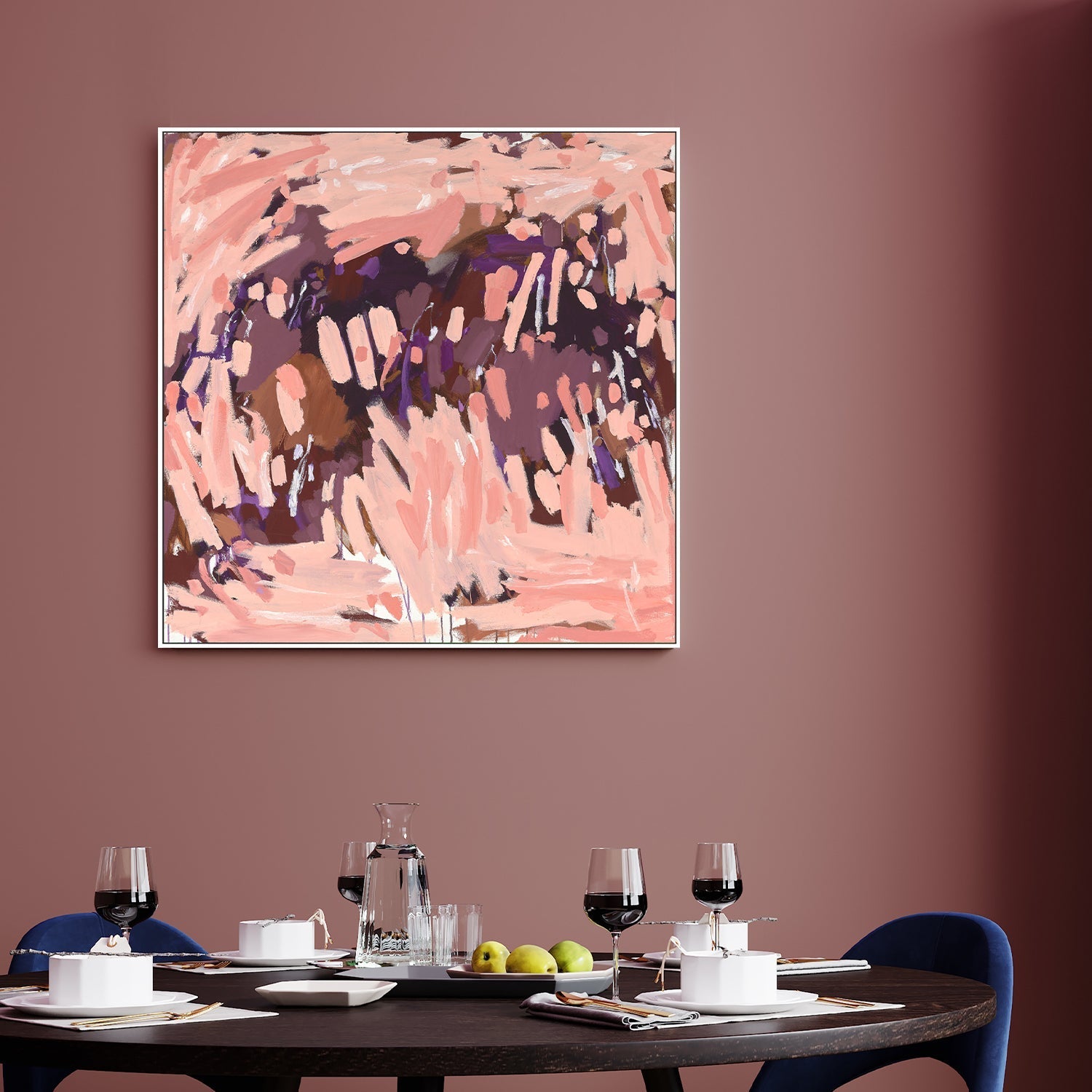 wall-art-print-canvas-poster-framed-Peach Sundae , By Alicia Benetatos-2