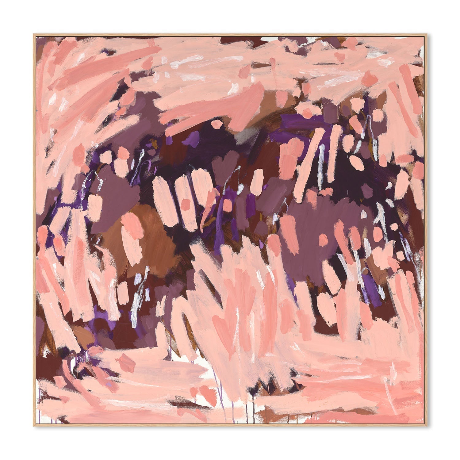 wall-art-print-canvas-poster-framed-Peach Sundae , By Alicia Benetatos-4
