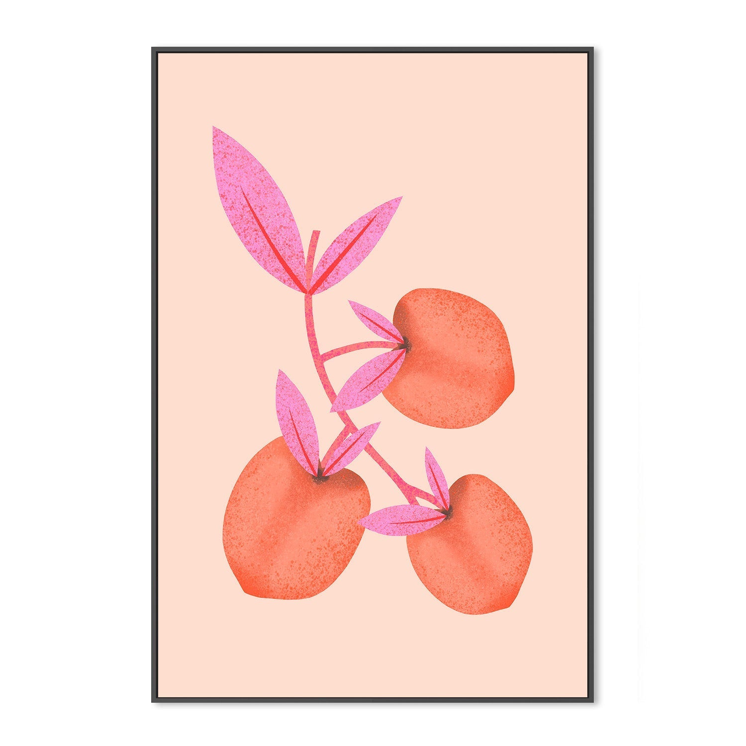 wall-art-print-canvas-poster-framed-Peach Tree , By Melissa Donne-3