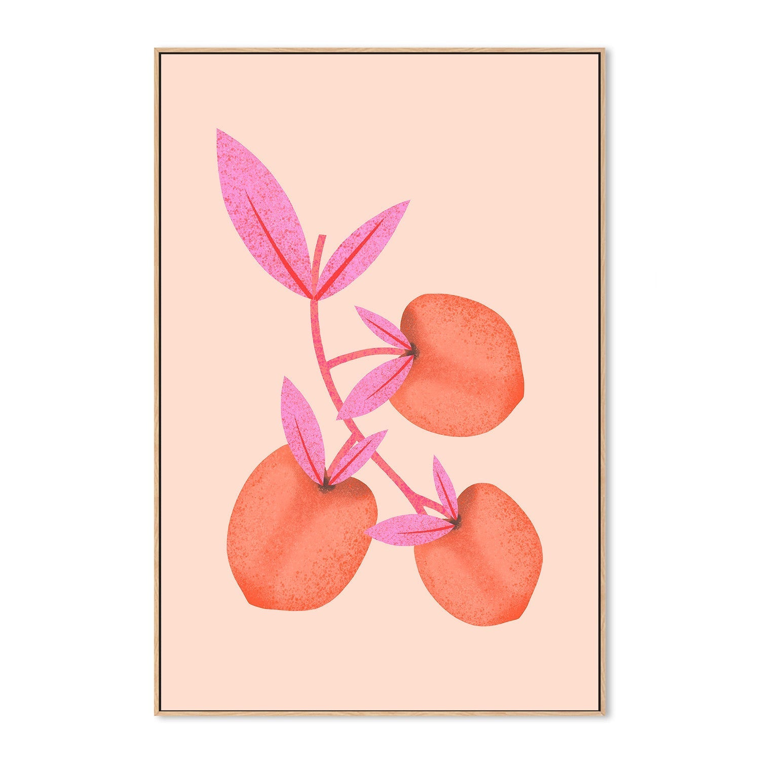 wall-art-print-canvas-poster-framed-Peach Tree , By Melissa Donne-4