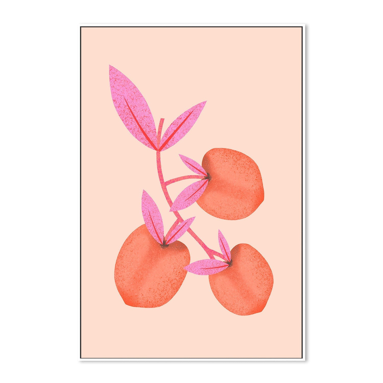 wall-art-print-canvas-poster-framed-Peach Tree , By Melissa Donne-5