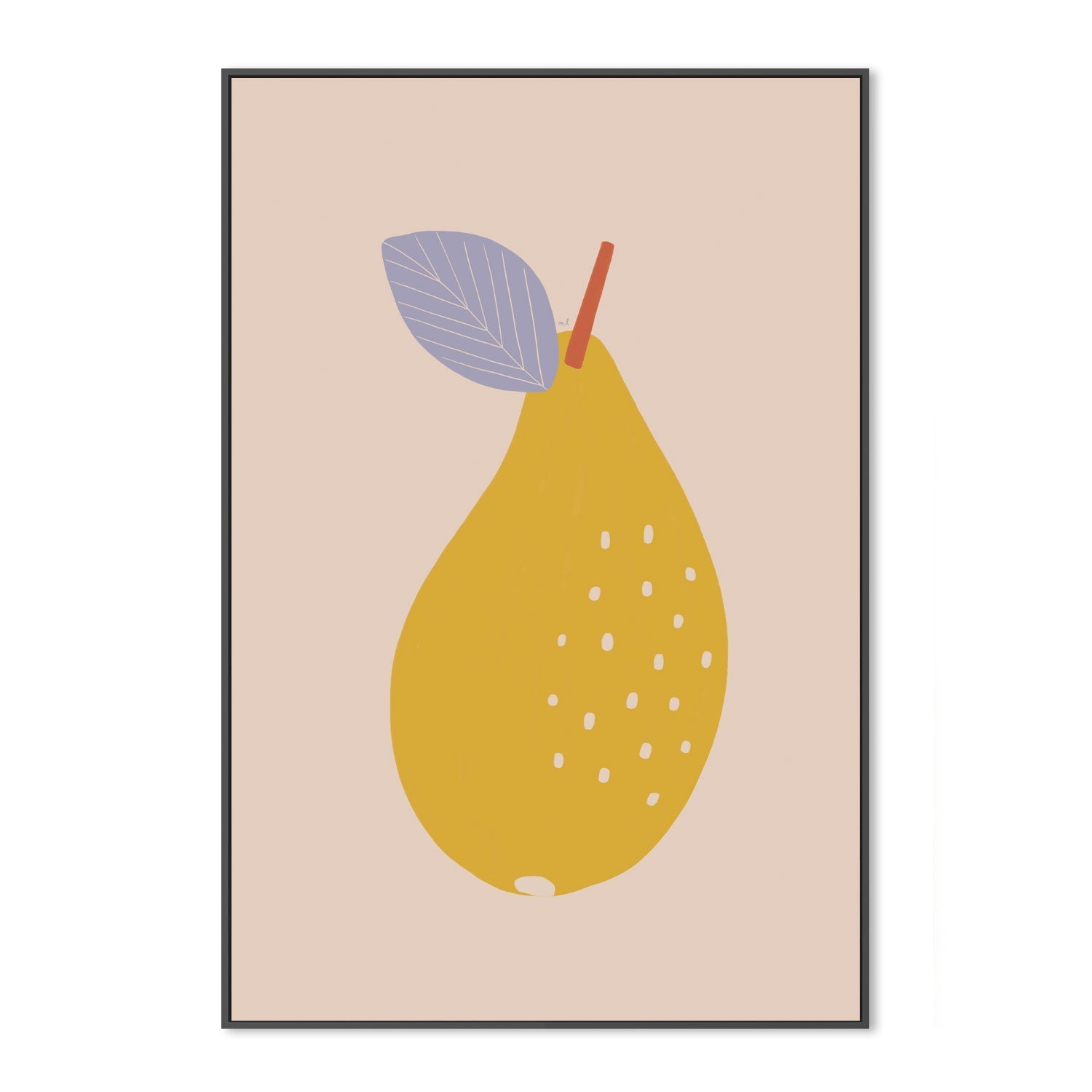 wall-art-print-canvas-poster-framed-Pear , By Menina Lisboa-3