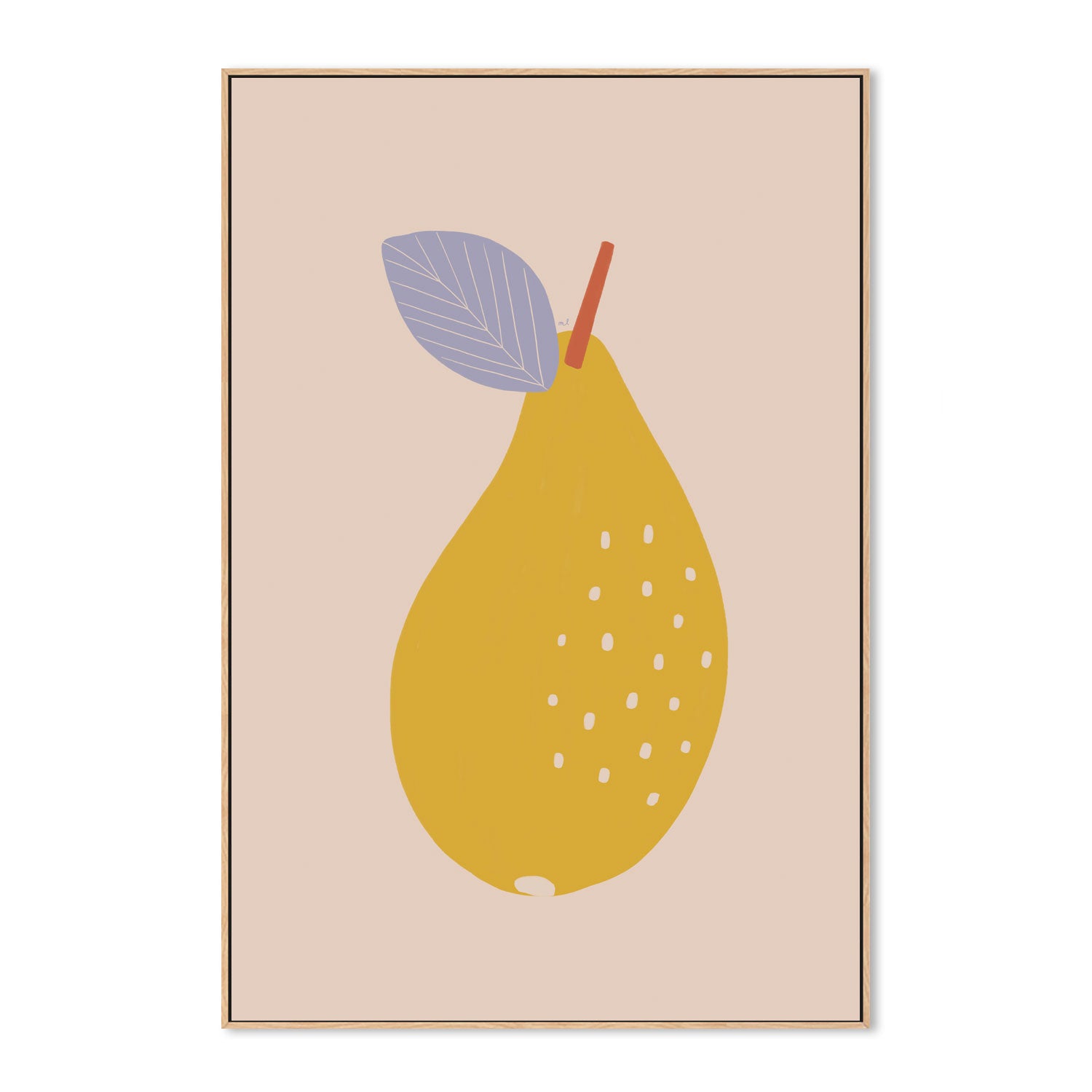 wall-art-print-canvas-poster-framed-Pear , By Menina Lisboa-4