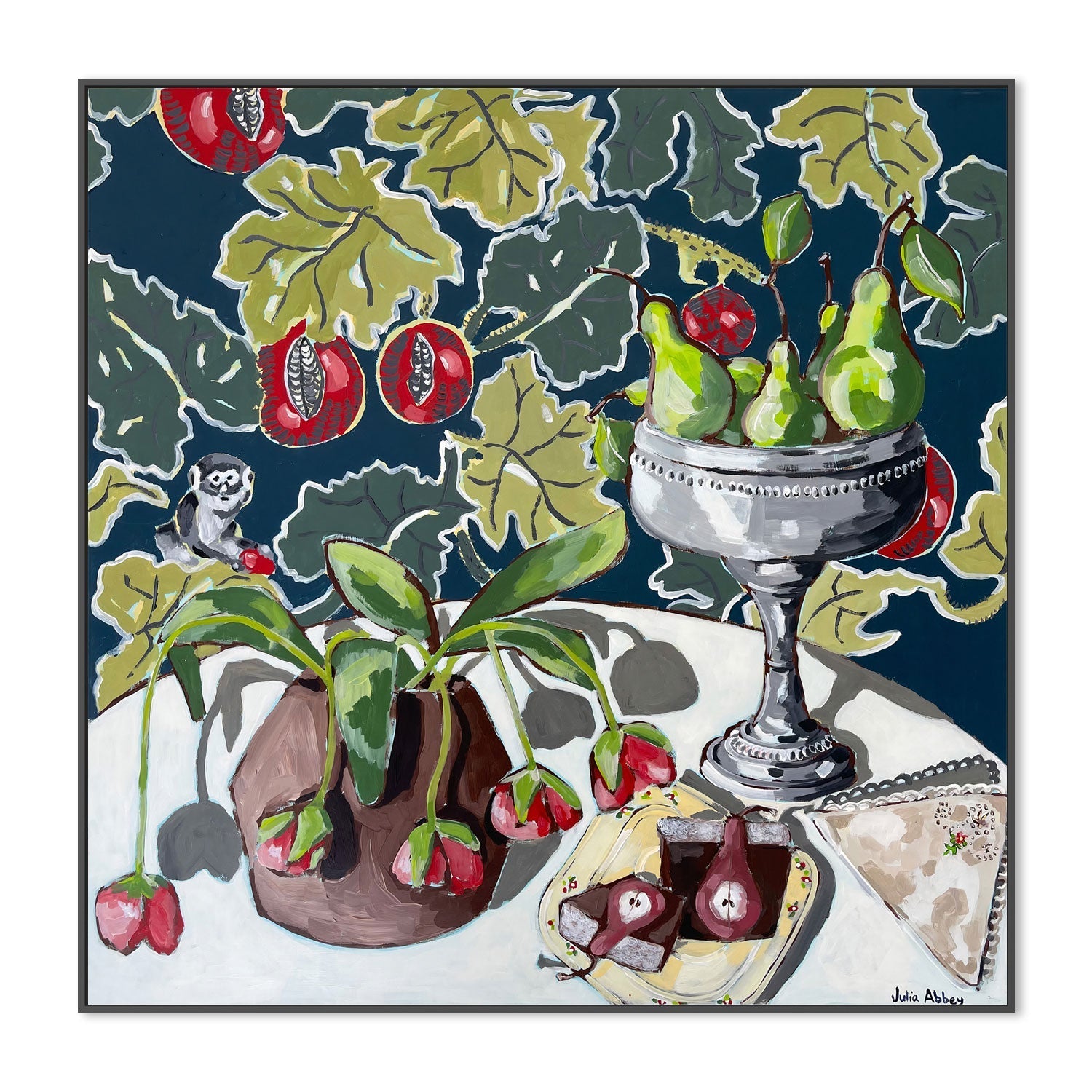 wall-art-print-canvas-poster-framed-Pears , By Julia Abbey-3