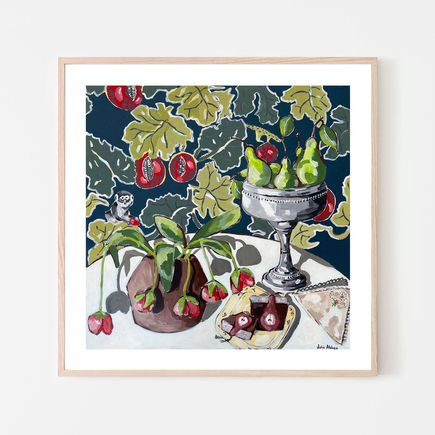 wall-art-print-canvas-poster-framed-Pears , By Julia Abbey-6