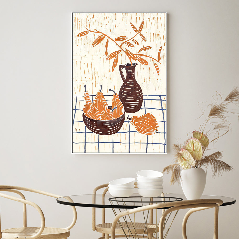 wall-art-print-canvas-poster-framed-Pears , By Lady Hana-2