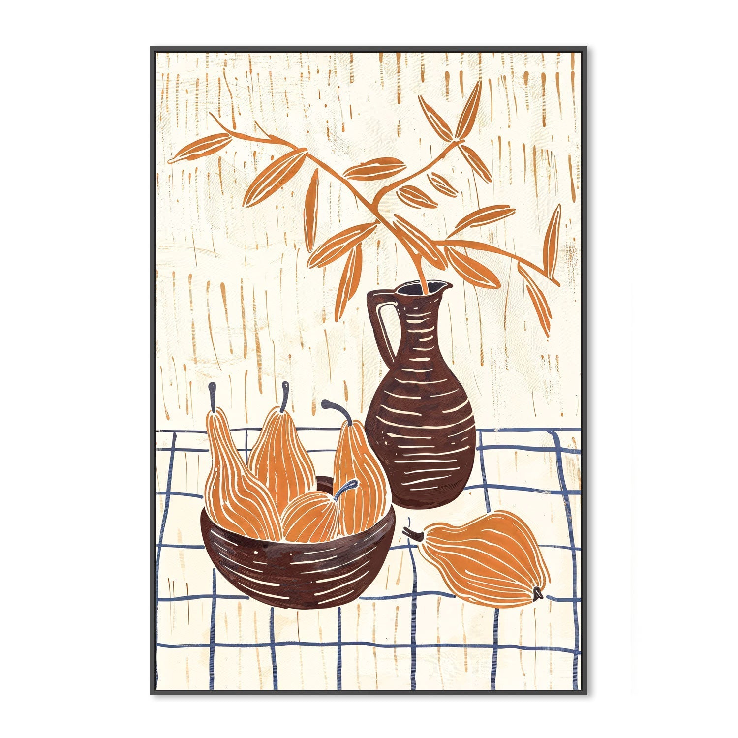 wall-art-print-canvas-poster-framed-Pears , By Lady Hana-3