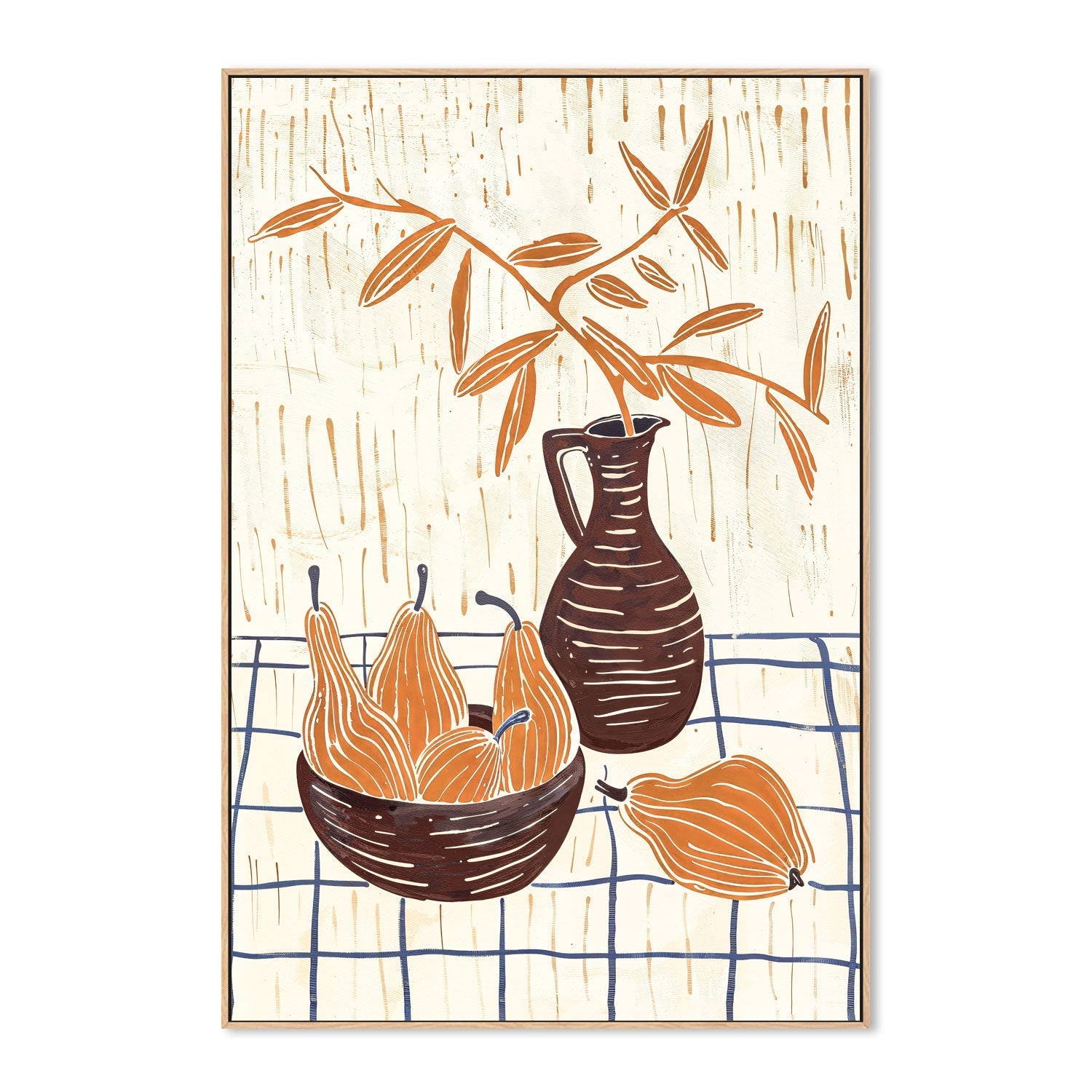 wall-art-print-canvas-poster-framed-Pears , By Lady Hana-4