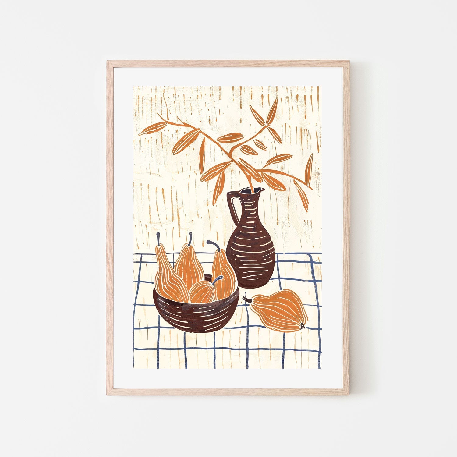 wall-art-print-canvas-poster-framed-Pears , By Lady Hana-6
