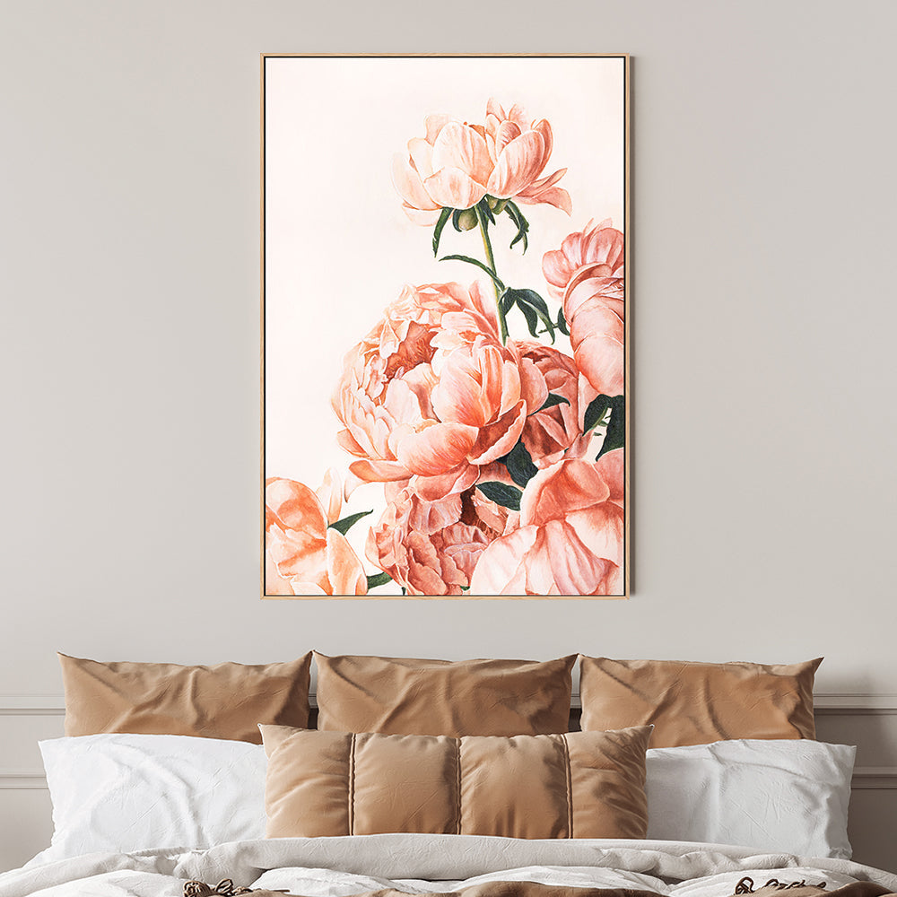 wall-art-print-canvas-poster-framed-Peonies , By Julia Ockert-GIOIA-WALL-ART