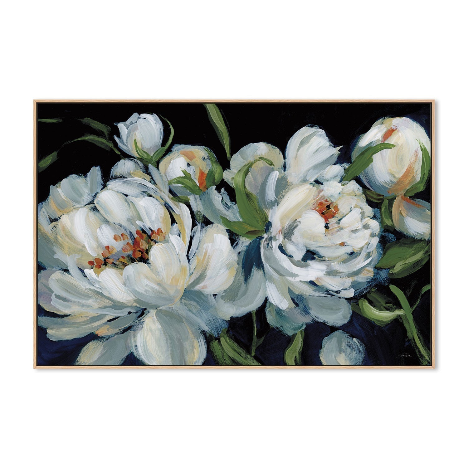 wall-art-print-canvas-poster-framed-Peony Season, Style A , By Katrina Pete-GIOIA-WALL-ART