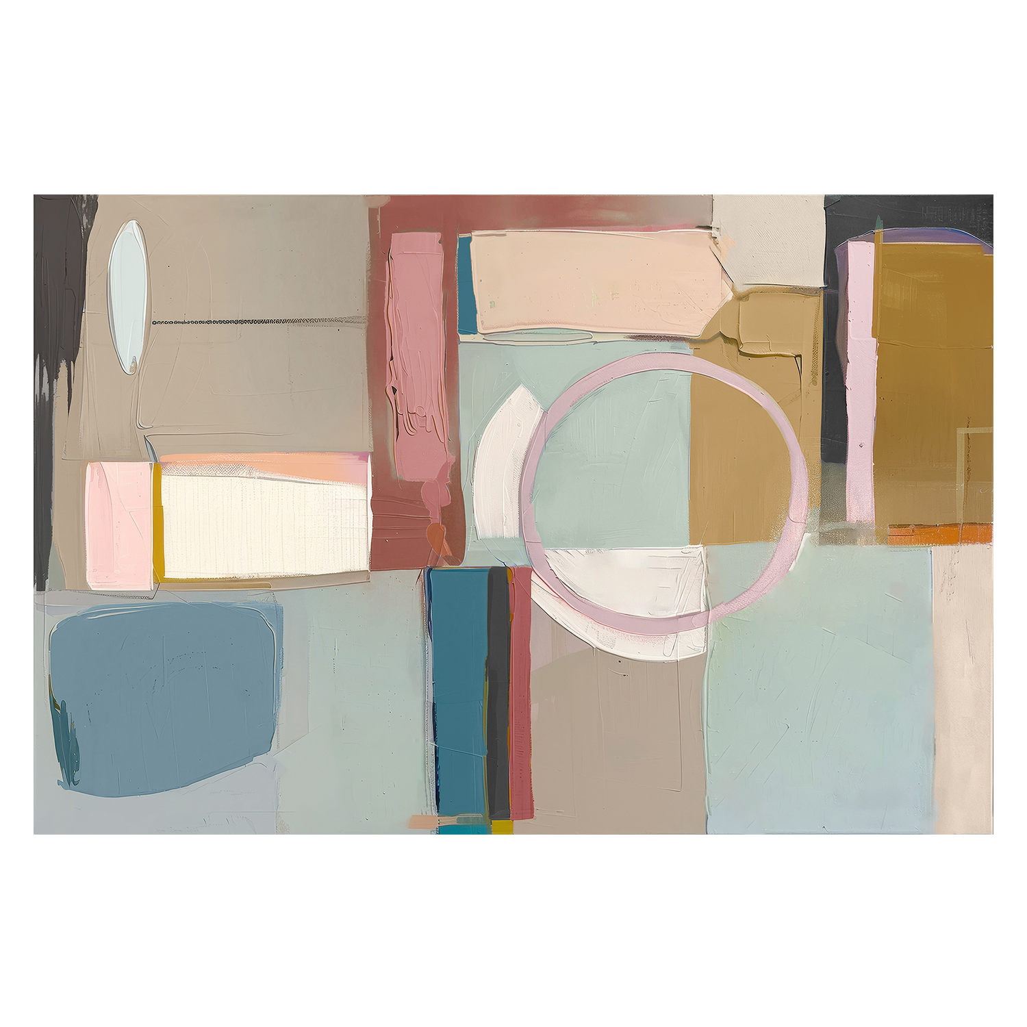 wall-art-print-canvas-poster-framed-Perspectives of Abstract , By Irena Orlov-1