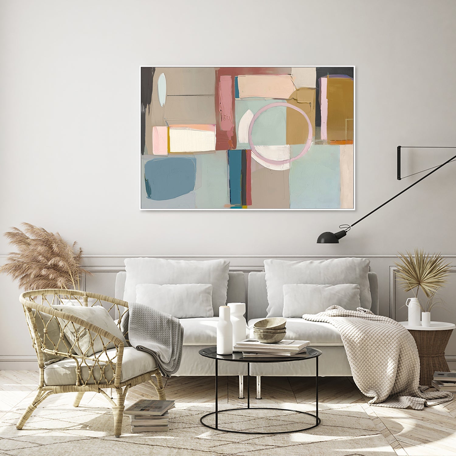 wall-art-print-canvas-poster-framed-Perspectives of Abstract , By Irena Orlov-7