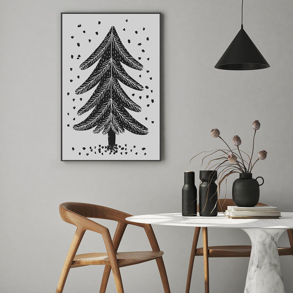 wall-art-print-canvas-poster-framed-Pine Tree , By Treechild-GIOIA-WALL-ART