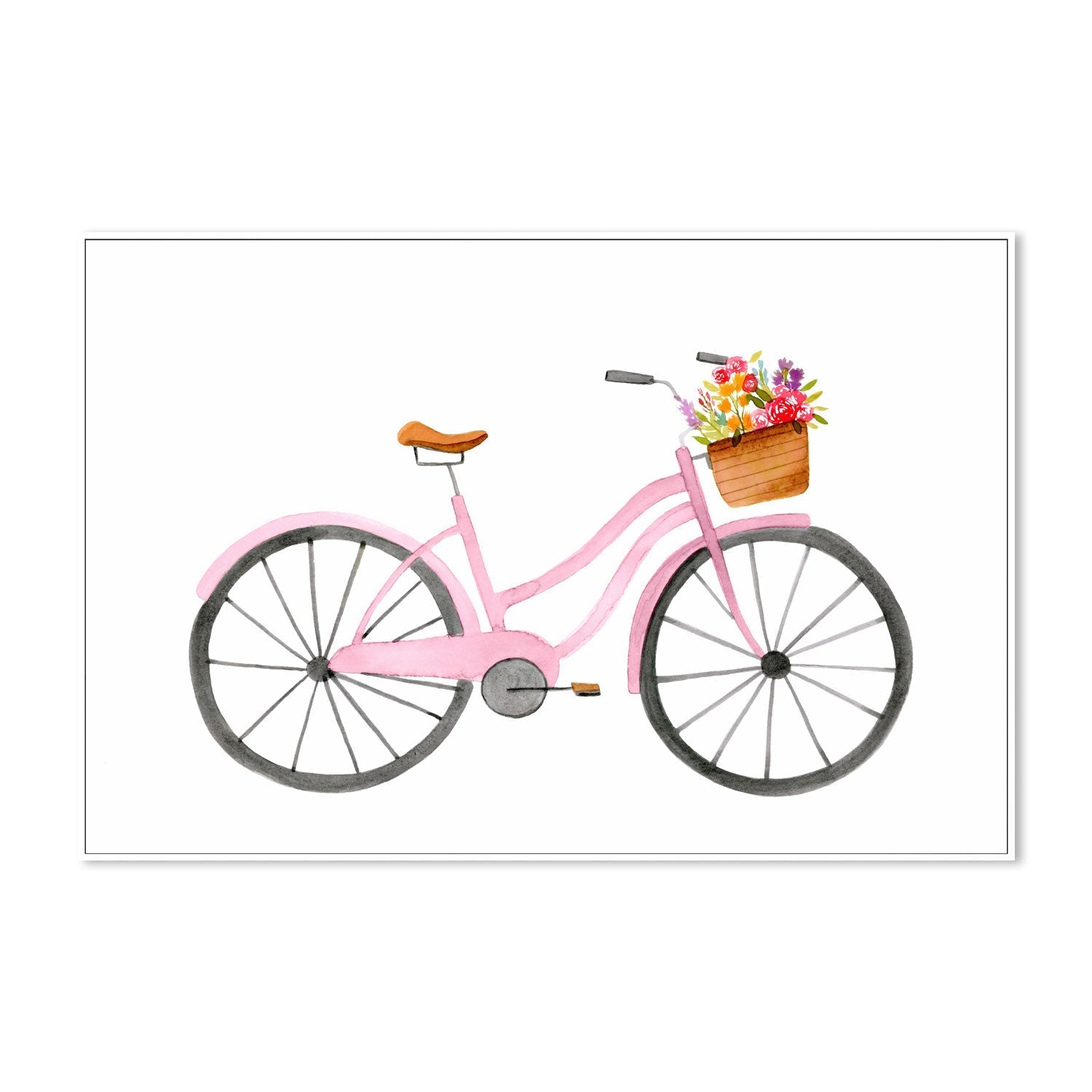 wall-art-print-canvas-poster-framed-Pink Bike , By Lisa Nohren-5